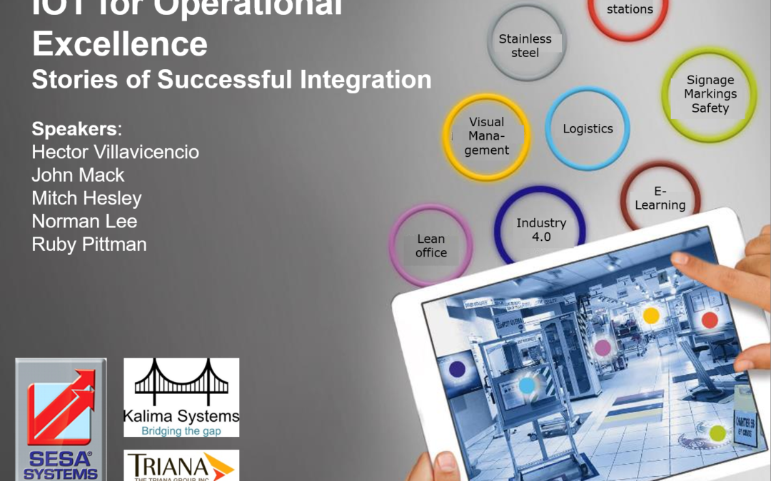 The Triana Group Co-Hosts a Webinar Panel on “Industrial IOT for Operational Excellence”