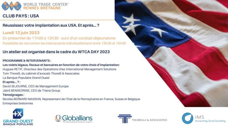 World Trade Center Hosts The Triana Group’s Managing Partner David Sejourne, #WTCADAY2023